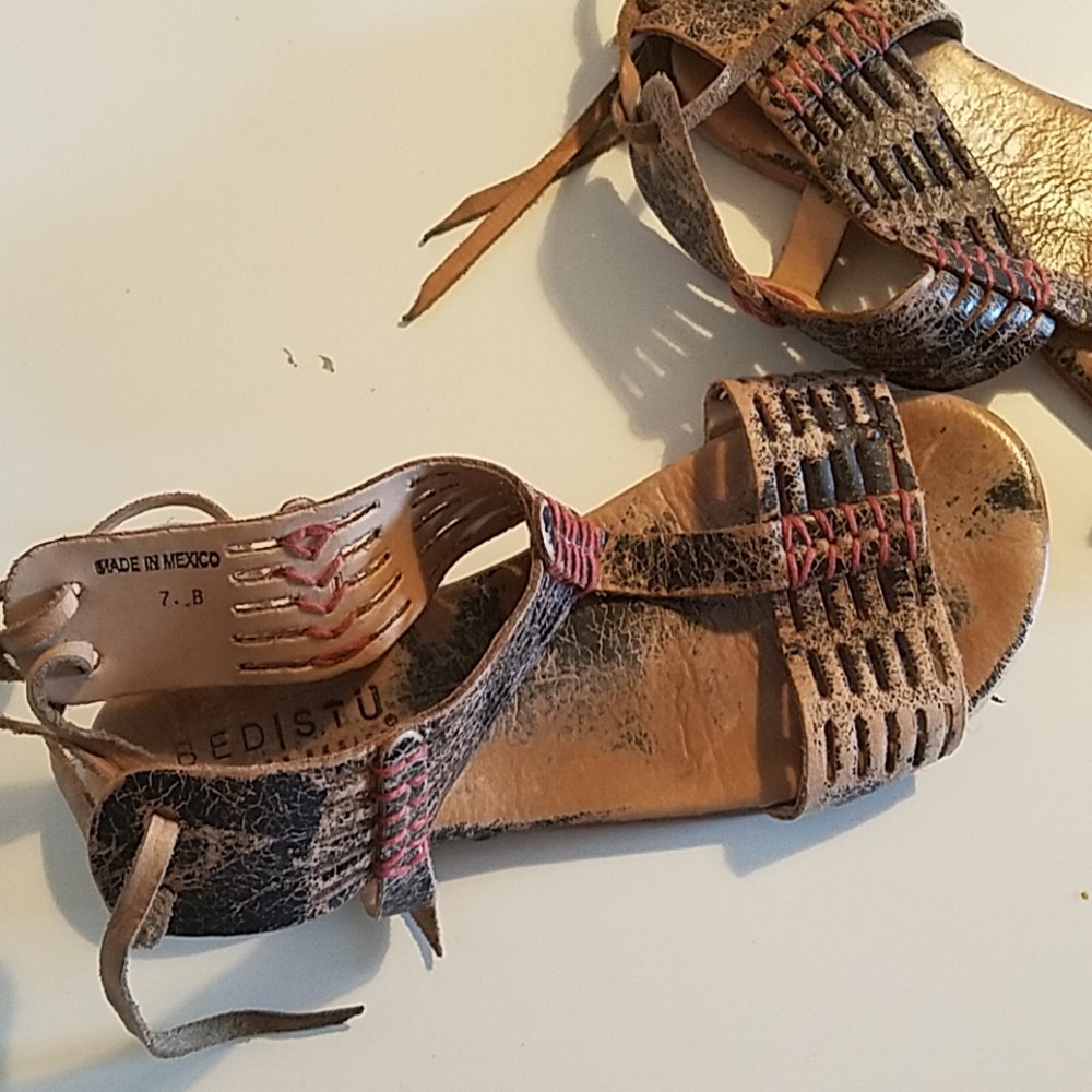 Bed Stu Cobbler Series Rare Sandals